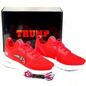 TRUMP | T-RED WAVES | SNEAKERS | NWT